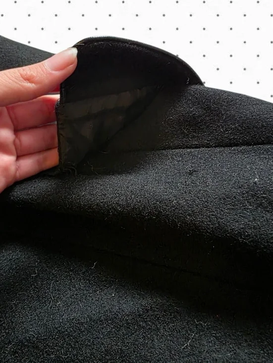 American Rag Cie double breasted button down wool blend trench coat - Picture 3 of 7